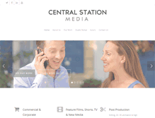 Tablet Screenshot of centralstationmedia.com